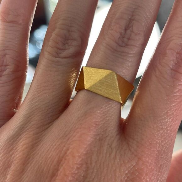 Chain necklace, new, no tags, real gold over stainless, 17 in., classic, la… - Picture 16 of 16